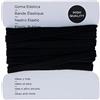 INNSPIRO Gomma elastica nera 5,3 mm. 3 m, per cucito e artigianato