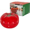 Fisura - Timer da cucina originale a forma di pomodoro. Minutiero analogico da 60 minuti, conto alla rovescia per bambini e metodo Pomodoro. Ottimo per cucina e giochi.