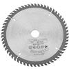143 Lama per circolare 60 denti Lame per 165 mm Lama circolare TCT argento per rame, ferro, alluminio, plastica, taglio legno