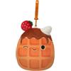 Squishmallows Clip On per tessere il waffle da 3,5 pollici