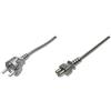 DIGITUS Cavo di collegamento alla rete - 1,8 m - da CEE 7/7 (Tipo-F) a C5 - spina/presa - H05VV-F3G - 0,75 mm² - Cavo di alimentazione