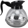 Qcwwy Sostituzione Caffettiera, Caraffa Universale con Comoda Impugnatura e Beccuccio Aderente, per Piano Cottura Macchina da caffè, ABS 1,2QT
