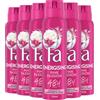FA Deodorante spray 150 ml Pink Passion, confezione da 6 scorte annuali, 6 x 150 ml