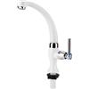 Zerodis Rubinetto Dell'acqua ABS, Rubinetto per Acqua Fredda Singolo, Rubinetto Bacino della Bagno G1 / 2 Accessori per Casa (Maniglia diritta)