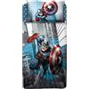HERMET Completo Letto 1 Piazza Capitan America Piazzato