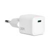 Vultech Cc-120Pdcugwh Caricatore Universale 1 Porta Type-C Pd20 Qc 3.0 Gan 20W Bianco Dimensioni Compatte