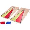 VEVOR Set di Gioco Cornhole Portatile da Tavolo, Tavole Pieghevole da Gioco, Tavola Lancio Portatile in Legno Massello, Gioco Cornhole per Adulti, 8 Sacchetti di Fagioli, 1255 x 600 x 302 mm