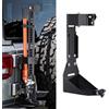 VEVOR Staffa di Montaggio per Cric ad Alto Sollevamento, Kit di Stabilità per Cric Agricolo, Supporto di Montaggio per Fuoristrada per Impieghi Gravosi, Compatibile con YJ / TJ /JK /JL 1986-2024