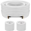 VEVOR Set di Tubi Mini Split da 30,5 m Tubo in Rame per Aria Condizionata con Diametro Esterno di 9,5 e 15,9 mm, Nastri di Fissaggio, per Condizionatori Aria HVAC o Sistemi a Pompa di Calore