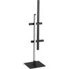Eglo Lampada da tavolo LED Trepiliano, illuminazione da comodino a forma di bastone, design in metallo nero, luce calda, H 47 cm