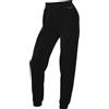 NIKE Impossiblysoft Dri-Fit 24.7 - Pantaloni da Jogging a Vita Media da Donna, Colore: Nero/Grigio Fumo, HQ8184-010, Taglia XXL