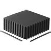 CAP Barbell 1/2-Inch Interlocking EVA Foam Exercise Puzzle Mats - 3 Pack | 24 x 24 x 1/2 | T Pattern - Black
