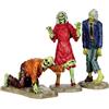 Lemax Walking Zombies, Set di 3 - 42219