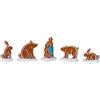 Lemax 42362 Gingerbread Animals, 5 pezzi