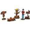 Lemax 52513 Creepy Pumpkin Patch, 5 pezzi