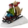 Lemax 42351 Doggone Downhill Sledding