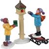 Lemax The Bird Feeders, Set di 3 - 12015