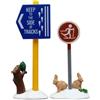 Lemax 54468 Cross Country Ski Sign, 2 pezzi