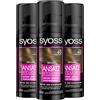 Syoss approccio retoucher kaschier Spray marrone livello 1, confezione da (3 X 120 ML)