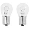 cyclingcolors 2x 12V 21W BA15S TRASPARENTE LAMPADINA LAMPADA AUTO MOTO CICLOMOTORE