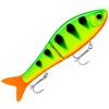 Rapala, Esca da pesca Super Shadow Rap glide, Dimensioni: 11 cm/45 g, Esca affondante per acqua dolce, Profondità di nuoto: variabile, Attrezzatura da pesca in plastica, Fire Tiger FT