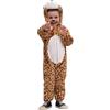 Rubie's Rubies Costume Leopardo per bambino e bambina, Tuta con cappuccio e coda, Ufficiale Rubies per Carnevale, Halloween, Feste e Natale