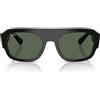 Ray-Ban Occhiali da Sole RB2218 667771 Nero/Verde Unisex 55/22/145