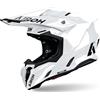 Airoh Casco Moto Cross Enduro Airoh TWIST 3 COLOR Bianco