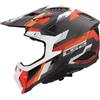 Ls2 Casco Moto Cross Enduro LS2 MX703 X-FORCE PHANTOM Arancio Ro