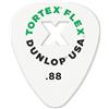 Jim Dunlop DUNLOP - Tortex Flex X 0.88 mm 428XR088 Refill Bag da 72 Plettri per Chitarra con Grip Intagliato Antiscivolo e Materiale Tortex Flessibile