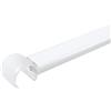 Spirella, Bastone Universale per Tenda da Doccia in Alluminio, Montaggio a soffitto, configurazioni Multiple, Design Elegante, Ideale per Il Bagno, 60 cm, Bianco