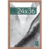 MCS Cornice per Poster Museum 61,0 x 91,4 cm, Rovere Medio, Fissaggio a Parete Verticale e Orizzontale, Grande Cornice per Foto, Poster e Opere d'Arte (Confezione da 1)