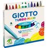Giotto 12 Pennarelli Turbo Maxi