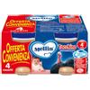 Mellin Omogeneizzato Tacchino 4pz x 80g
