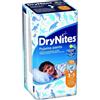 Huggies Drynites Mutandine Notturne 16-23 Kg Pacco Singolo da 3 a 5 anni - 10 Pezzi