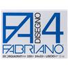 Fabriano Blocco da Disegno FA4 Liscio con Riquadro (24x33 cm 20 Fogli 220 g/m2)