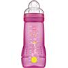 Mam Biberon First Bottle con Tettarella in Silicone 330ml - Rosa