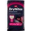 Huggies Drynites Mutandine Girl per la Notte Pacco Singolo 4-7 anni