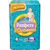 Pampers Pannolini Piscina Il Costumino 4 Maxi (8-15 kg) Confezione da 11 pezzi