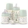 Suavinex Birdies Essential Set Regalo Nascita con 4 Biberon e 1 Ciuccio Neonato - Azzurro