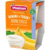 Plasmon Sapori di Natura Banana e Yogurt 2x120g