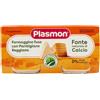 Plasmon Omogeneizzato Formaggino Fuso e Parmigiano Reggiano 4x80g