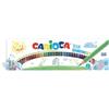 Carioca Tita Rainbow Set Matite in Resina - Confezione da 50 Pezzi