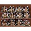 Christmas Decoration Gruppo Case Innevate per Presepe 10x6cm