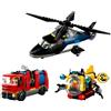 LEGO City Elicottero, Autopompa e Sottomarino 60462
