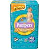 Pampers Pannolini Piscina Il Costumino 5+ Junior (15+ kg) Confezione da 10 pezzi