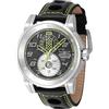 INVICTA Racing Orologio da Uomo in acciaio inossidabile con movimento Quarzo - 46mm, Argento/Giallo/Nero