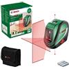 Bosch livella laser multifunzione UniversalLevel 2 (linee laser a croce incl. punti a piombo integrati per un allineamento preciso e un facile trasferimento dell'applicazione, in cartone)