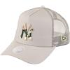 New Era York Yankees Stone MLB Camo Infill A-Frame Adjustable Women Trucker cap