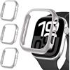iVoler 3 Pezzi Cover Rigida PC per Apple Watch Series 11/10 42mm (Senza Pellicola Protettiva), Ultra Sottile Custodia Antiurto e Anti-Graffio Bumper Case, Galassia